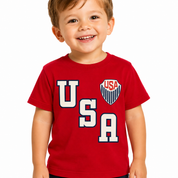 All American USA Toddler Short Sleeve Tee