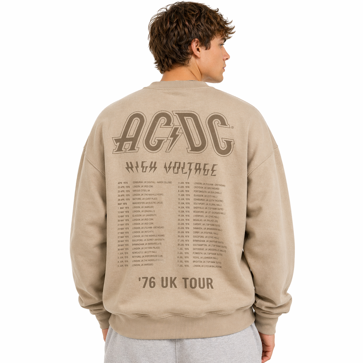 AC/DC High Voltage Crewneck Sweatshirt