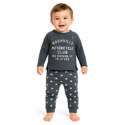 Nashville Moto Club Raglan Sweatshirt + Sweatpant Set