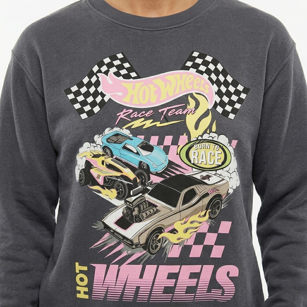 Hot Wheels Race Team Crewneck Sweatshirt