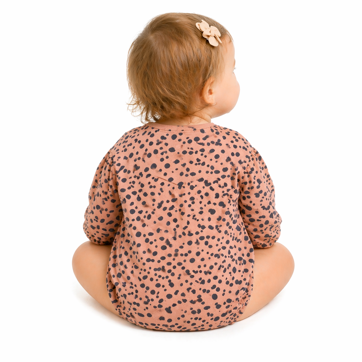 Wild About You Long Sleeve Ruffle Sweatshirt Onesie