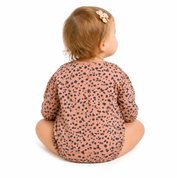 Wild About You Long Sleeve Ruffle Sweatshirt Onesie