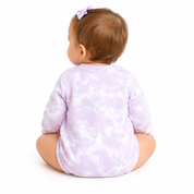 Tie-Dye Dreams Long Sleeve Ruffle Sweatshirt Onesie