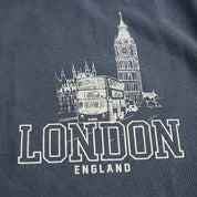 London England Embroidered Baby Tee