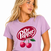 Dr Pepper Cherry Short Sleeve Tee