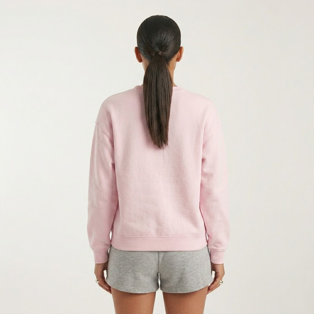 Palm Springs Embroidered Crewneck Sweatshirt