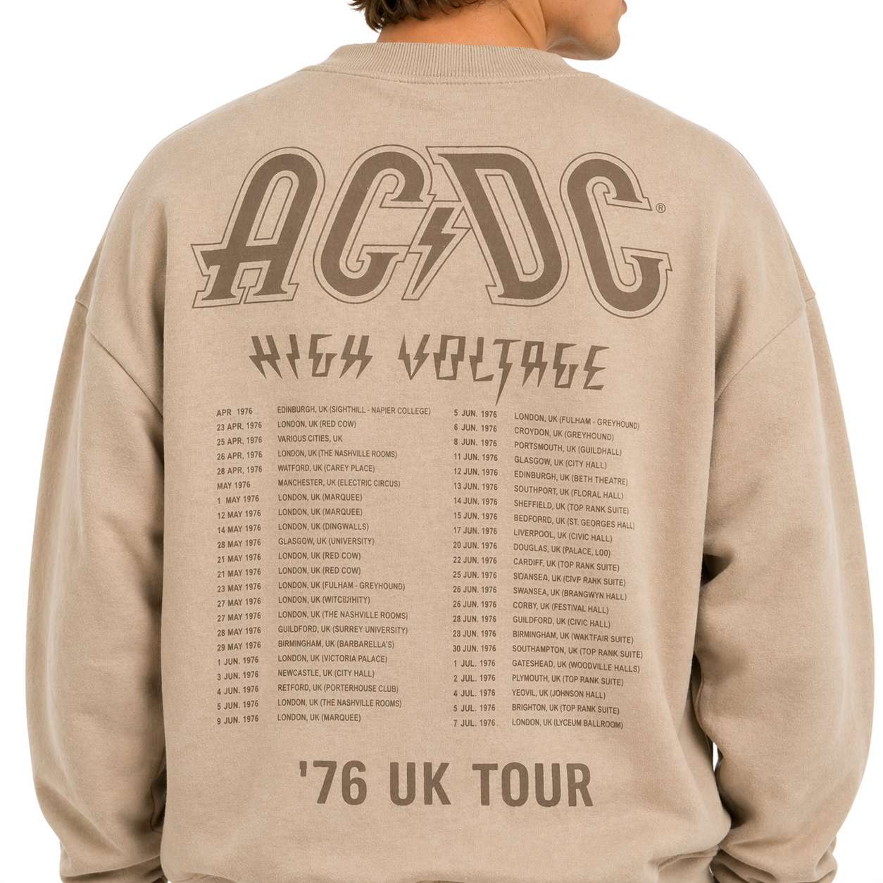 AC/DC High Voltage Crewneck Sweatshirt