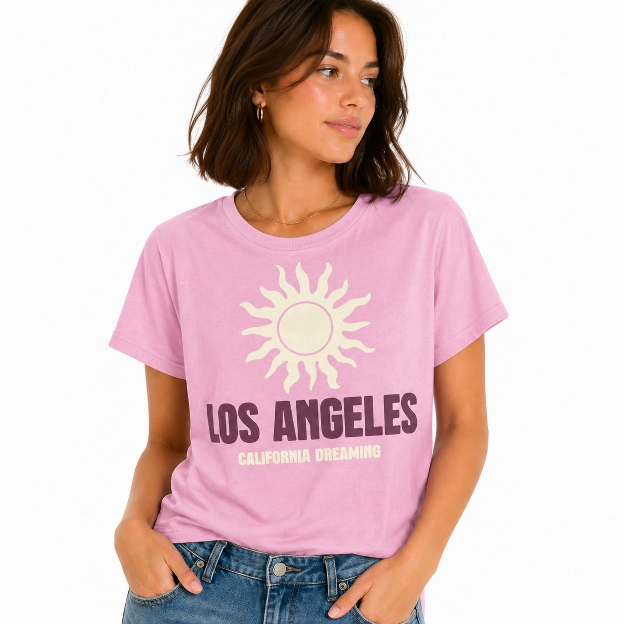 Los Angeles CA Dreaming Short Sleeve Tee