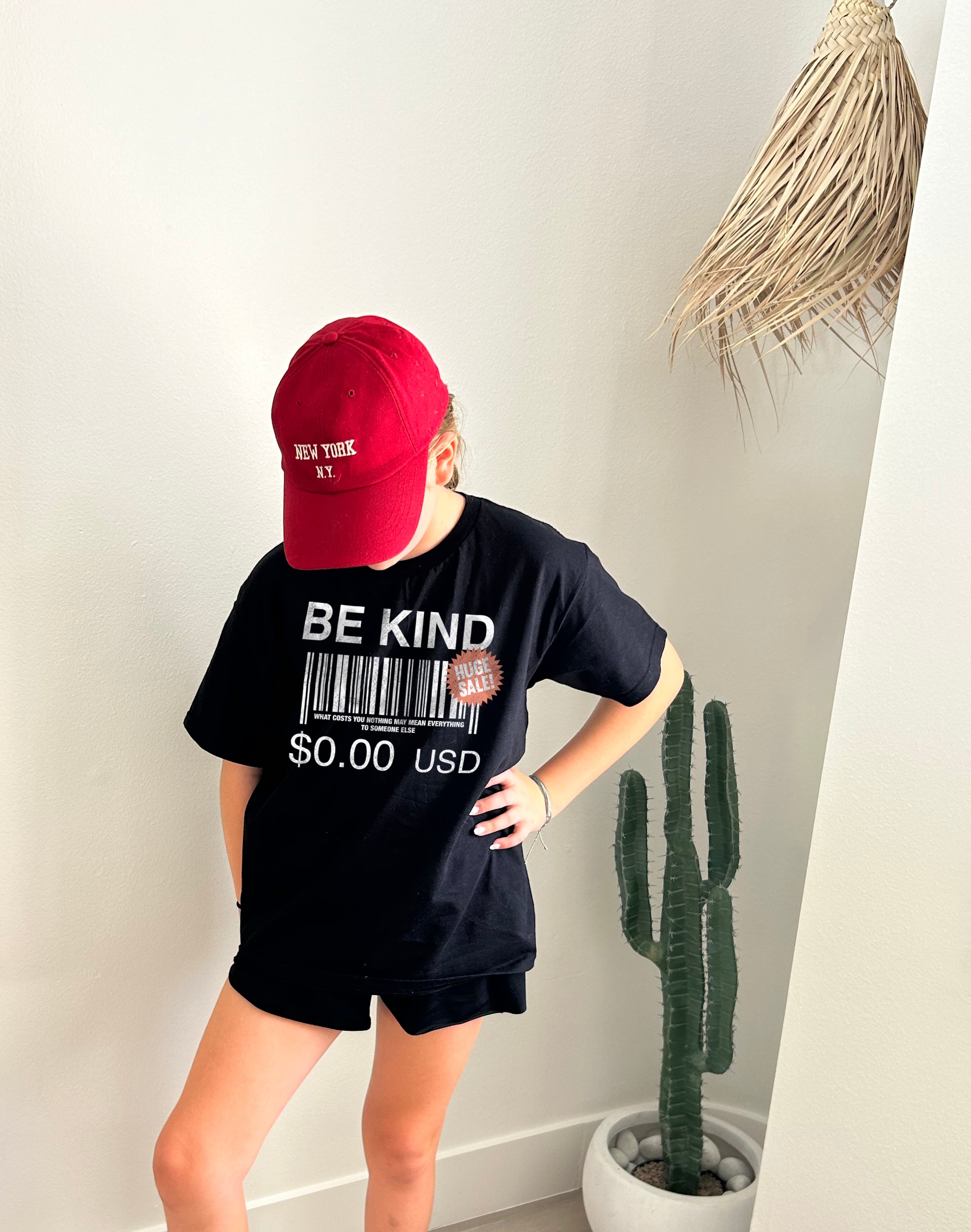 Be Kind Barcode Short Sleeve Tee