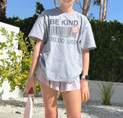 Be Kind Barcode Short Sleeve Tee