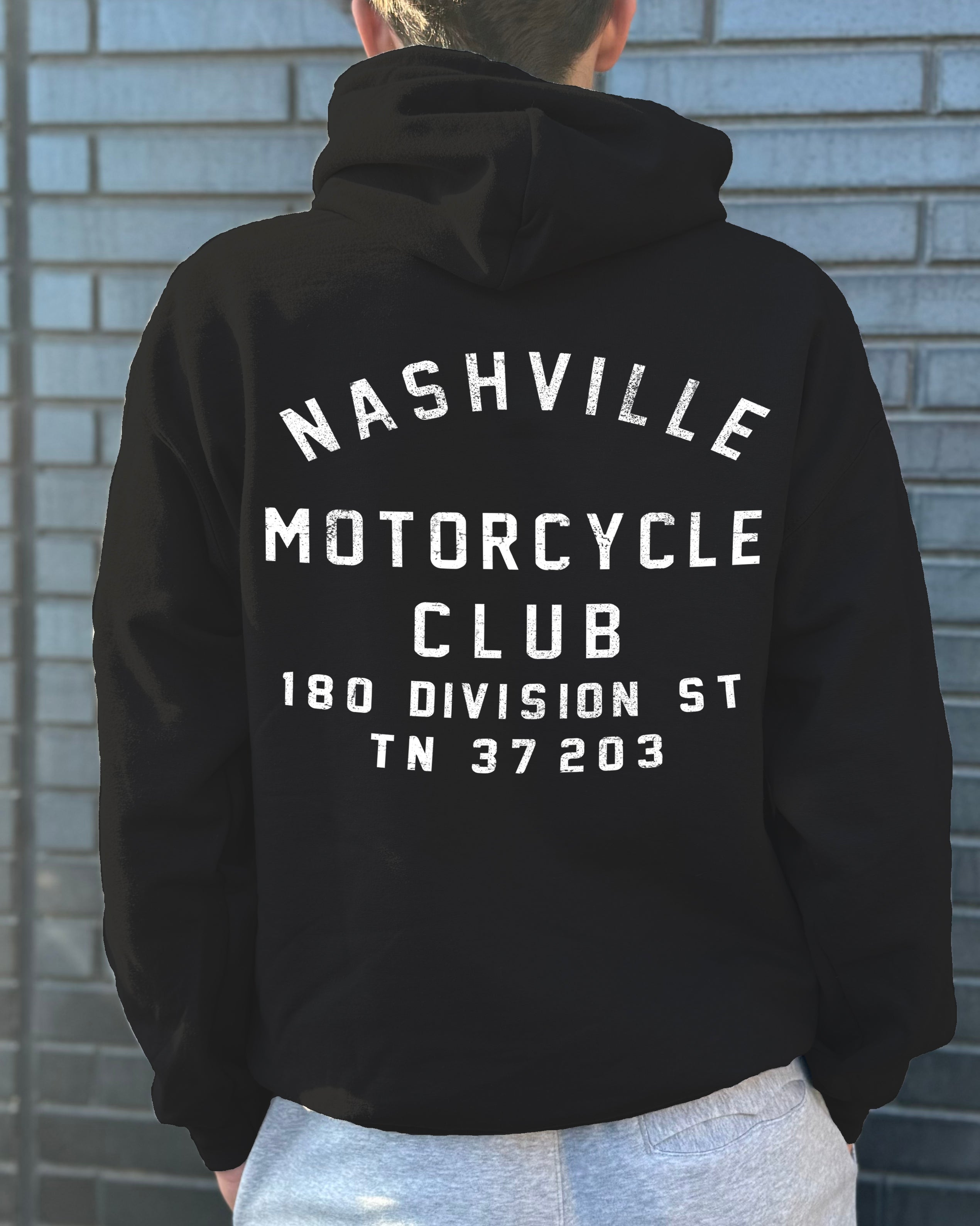Nashville Motorcycle Club Hooded Sweatshirt