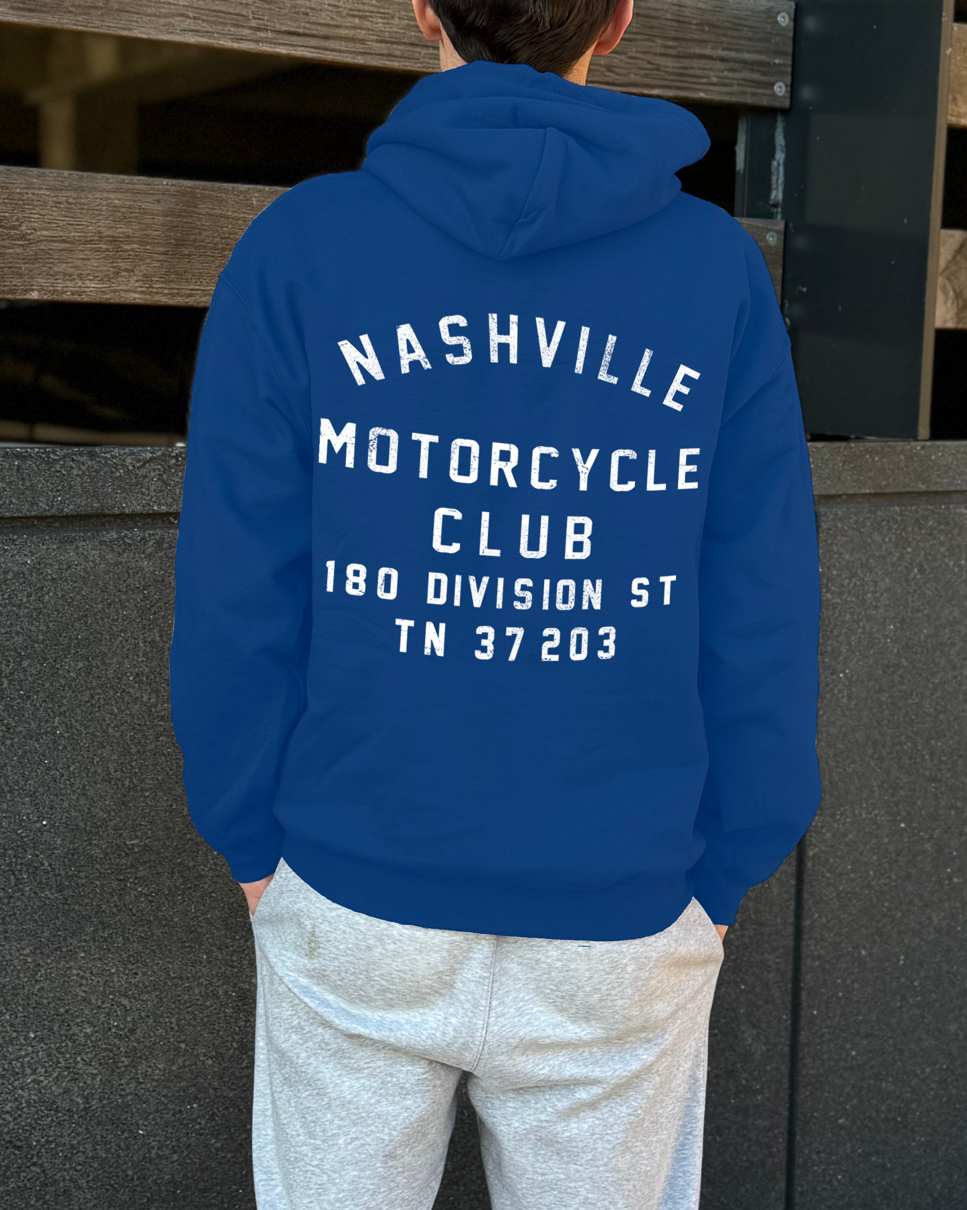 Nashville Motorcycle Club Hooded Sweatshirt