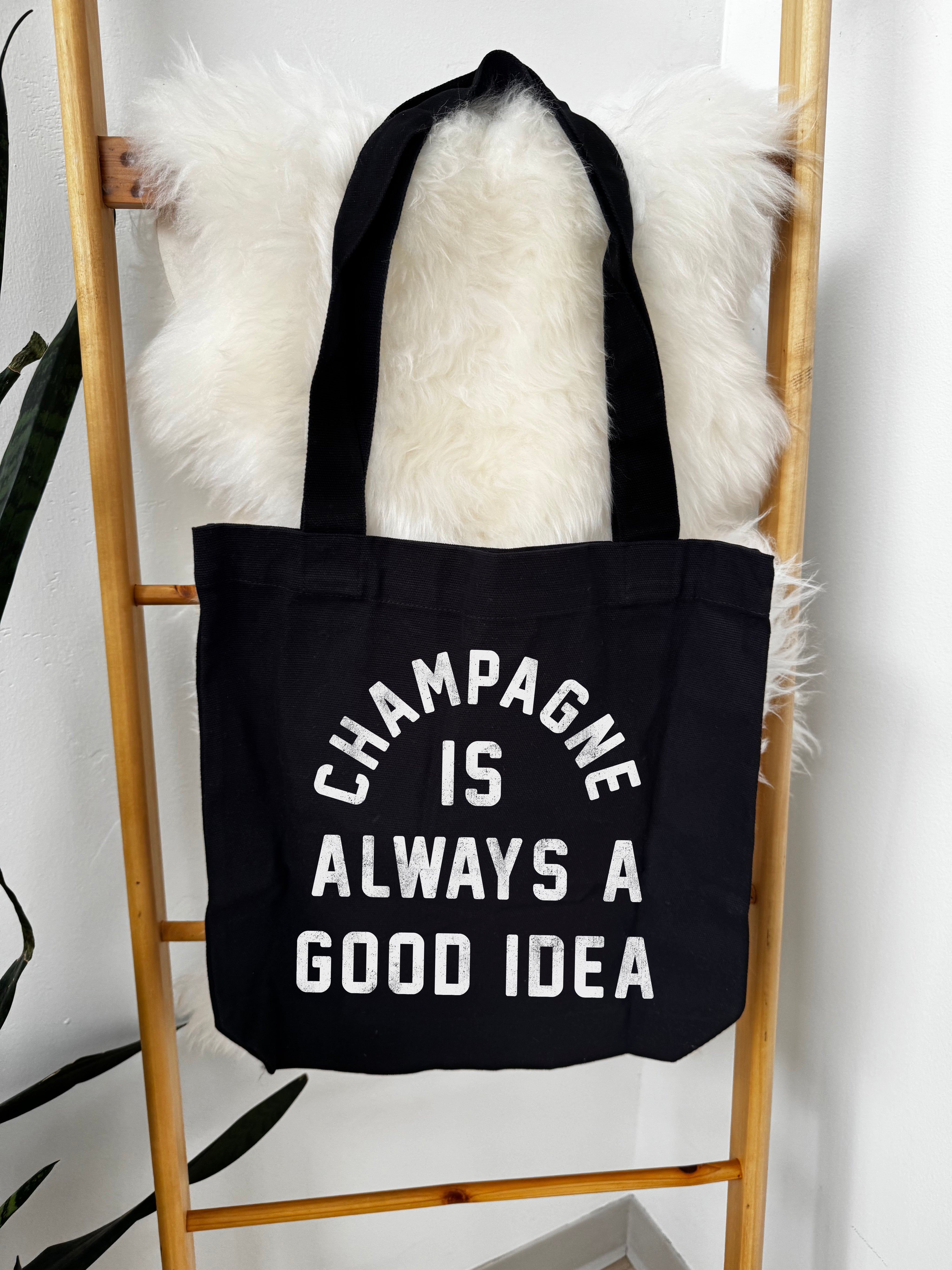 Champagne Tote Bag