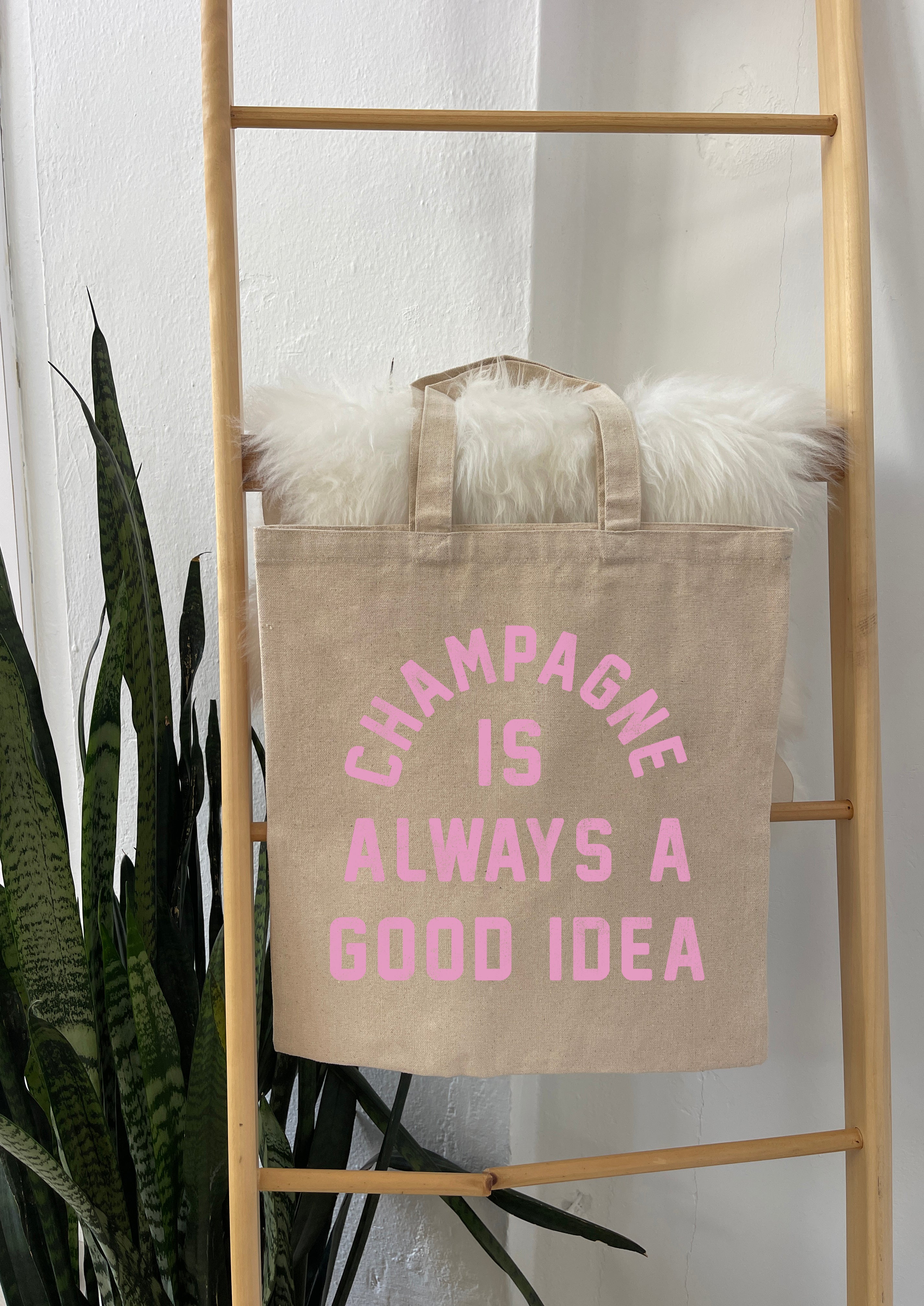 Champagne Tote Bag