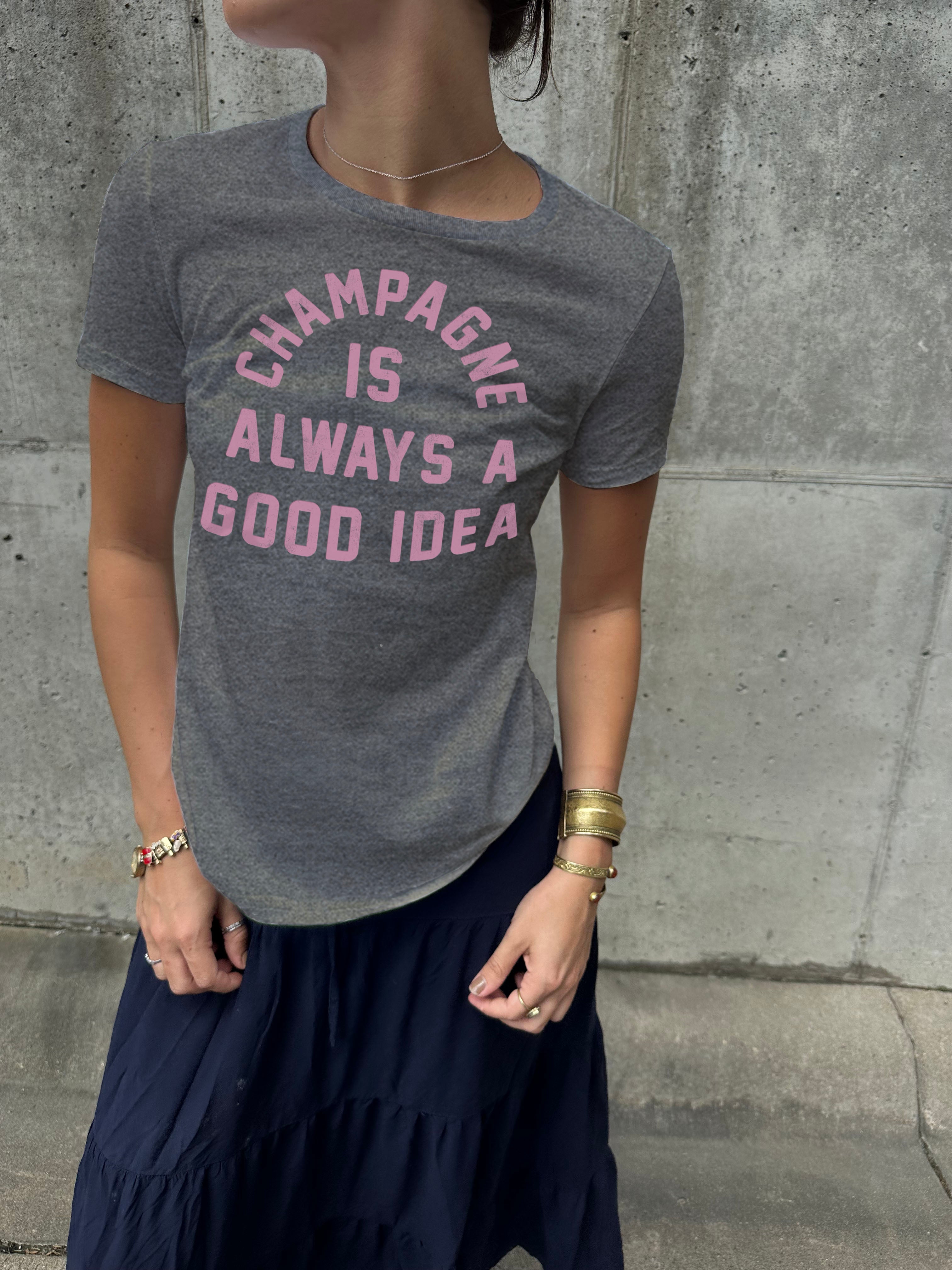 Champagne Short Sleeve Tee