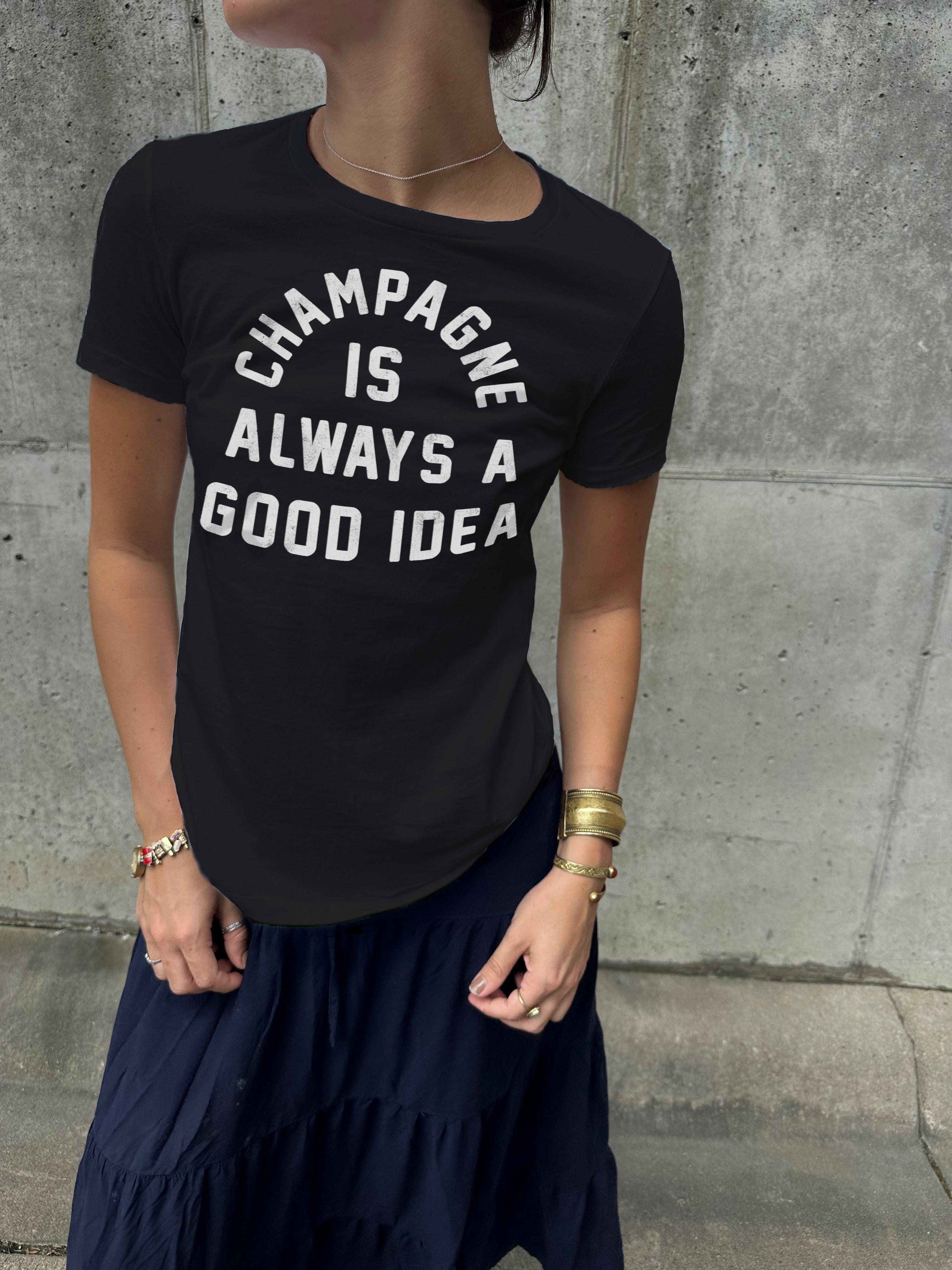 Champagne Short Sleeve Tee