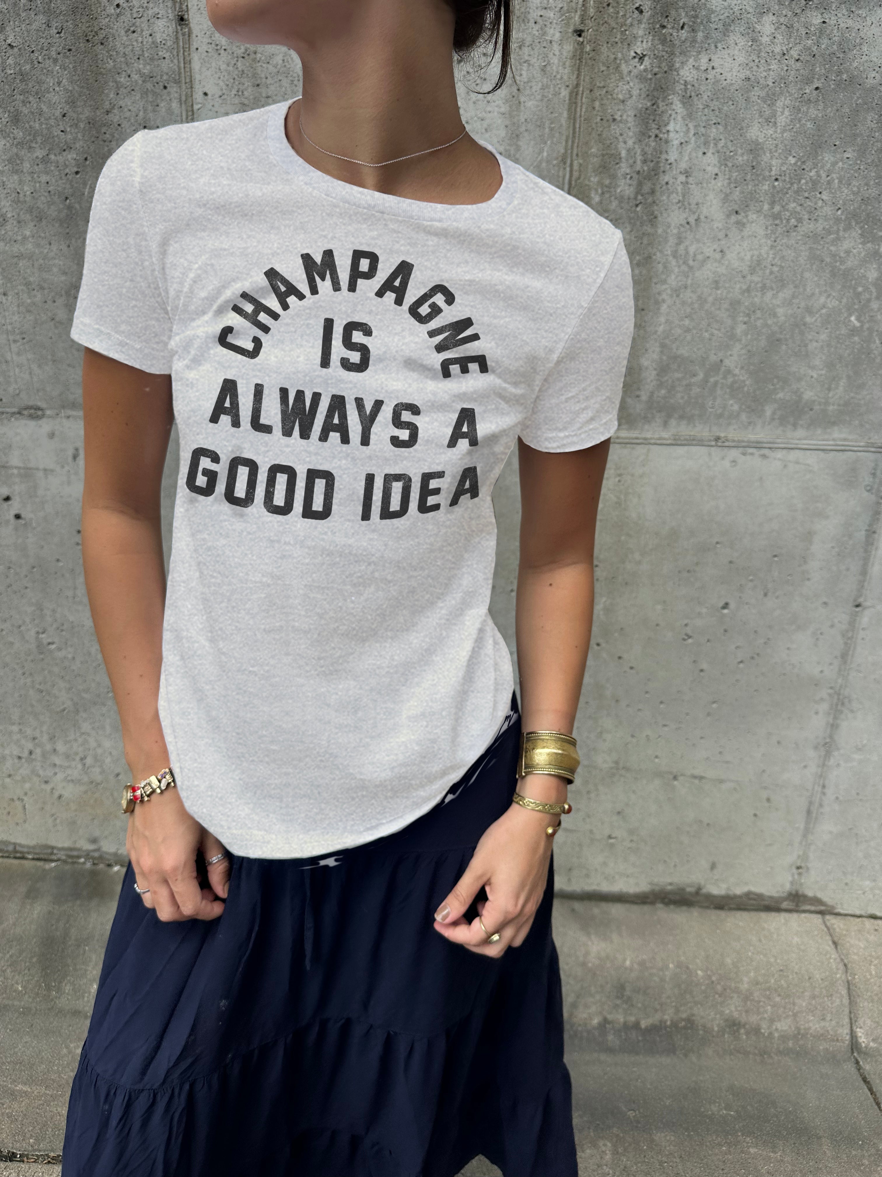 Champagne Short Sleeve Tee