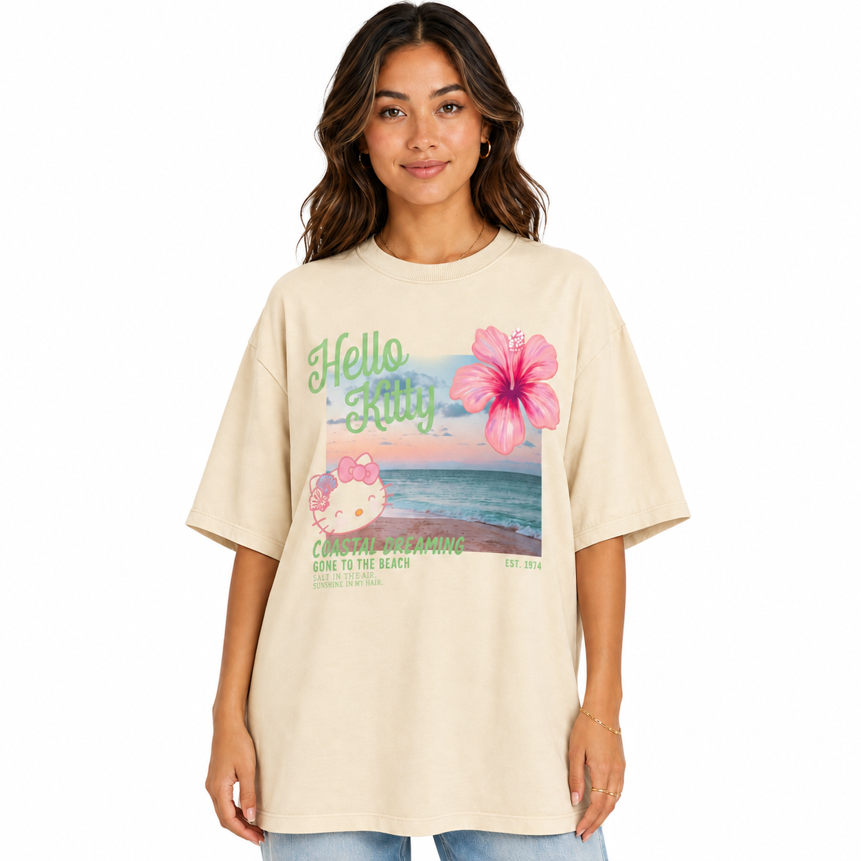 Hello Kitty Coastal Dreaming Graphic T-Shirt