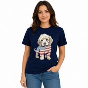 Americana Puppy Tee