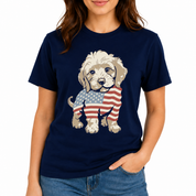 Americana Puppy Tee