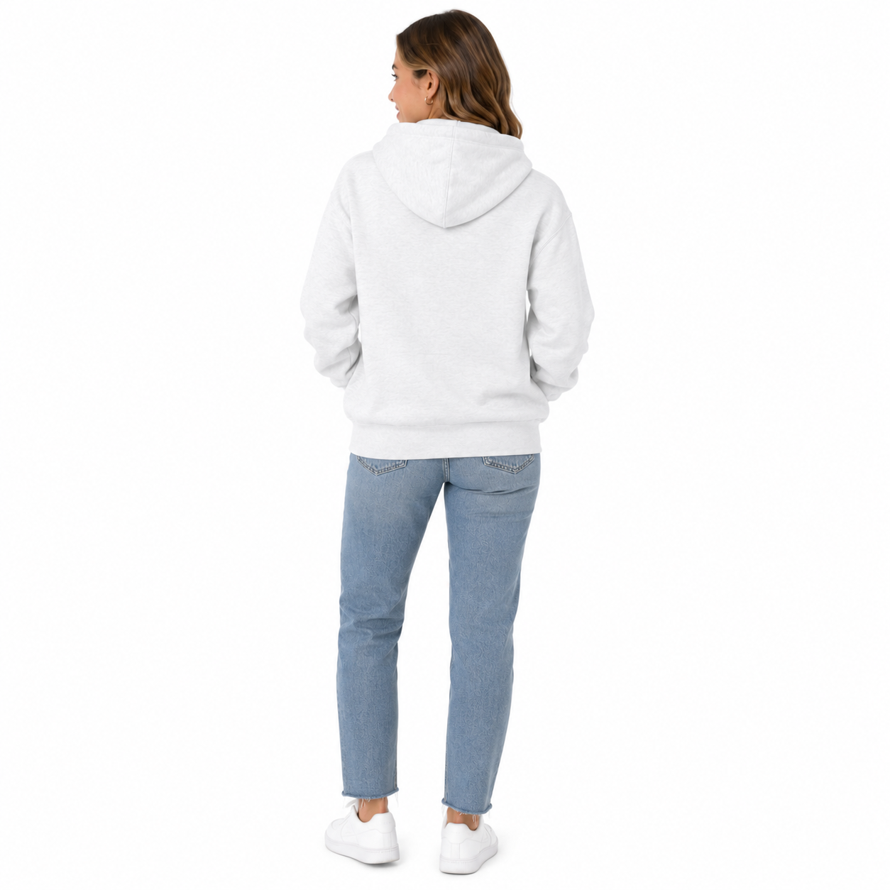 USA Patchwork Hooded Sweatshirt