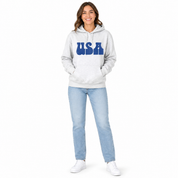 USA Women's Hooded Sweatshirt