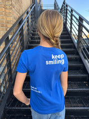 Keep Smiling Short Sleeve Tee