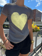 Bold Heart Short Sleeve Tee