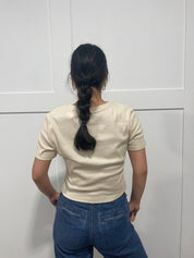 Italy Amalfi Coast Embroidered Baby Tee