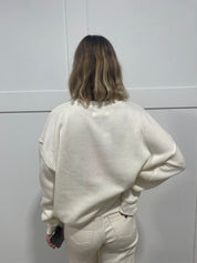 In Bloom Rose Foil Crewneck Sweatshirt