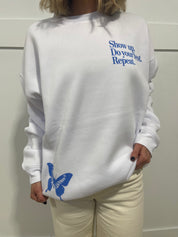 Do Your Best Butterfly Crewneck Sweatshirt