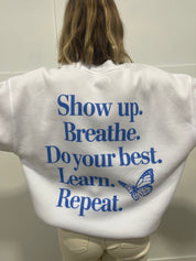 Do Your Best Butterfly Crewneck Sweatshirt