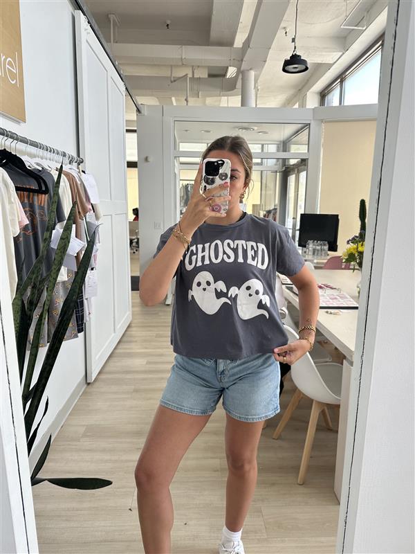 Ghosted Boxy Tee
