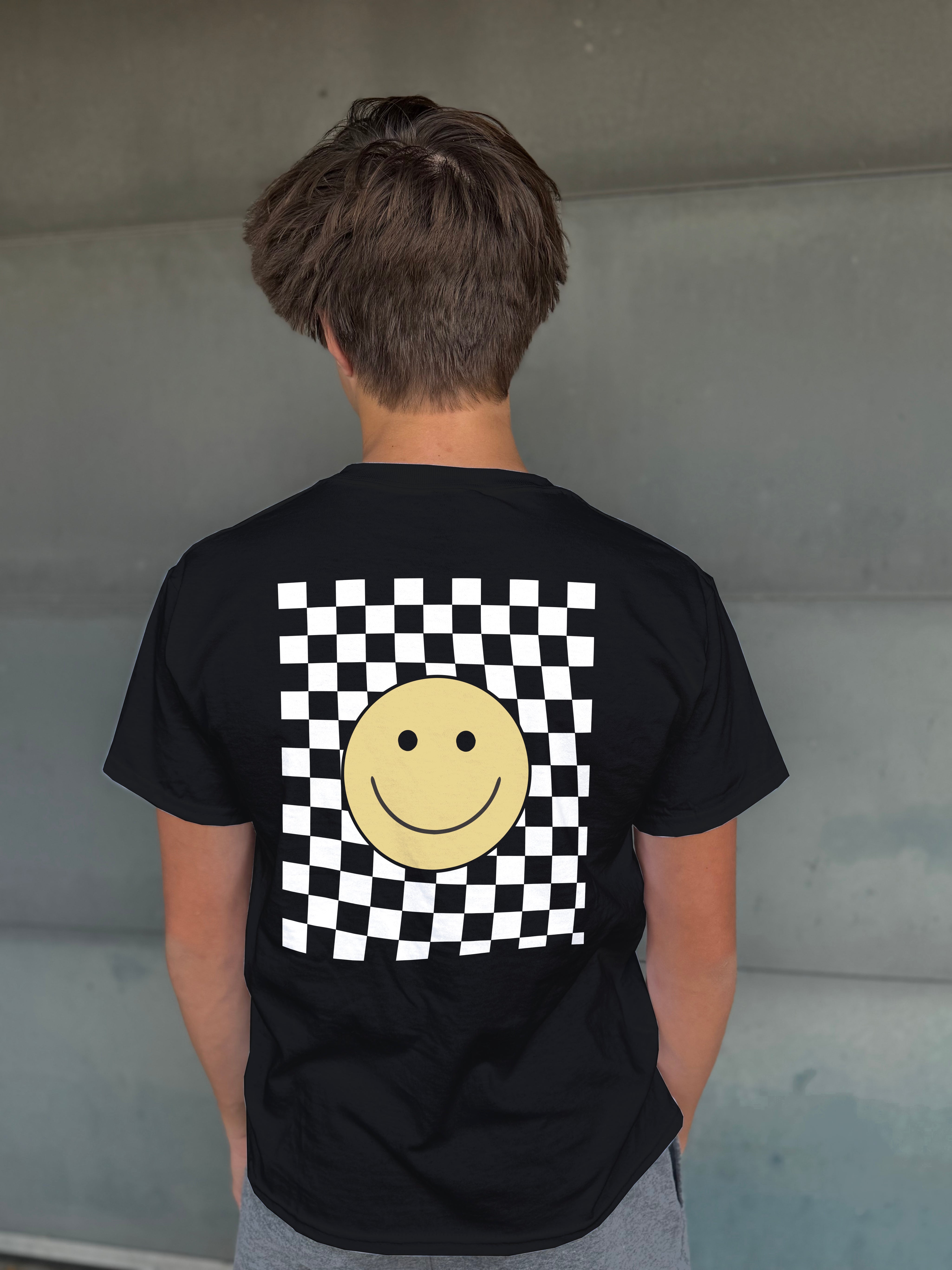Smiley Face Short Sleeve Tee