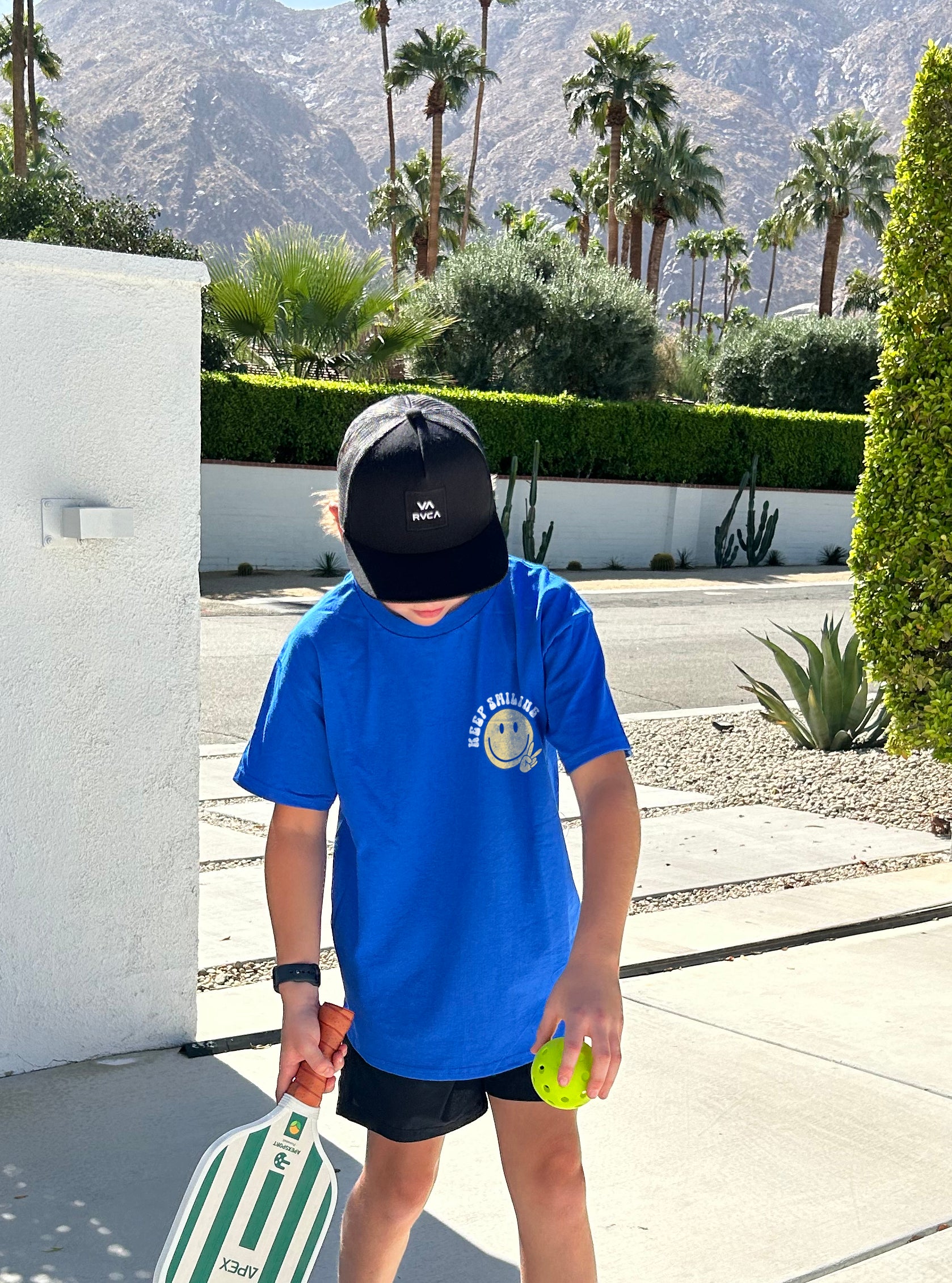 Smiley Face Short Sleeve Tee
