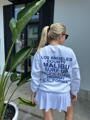 Malibu LA County Crewneck Sweatshirt