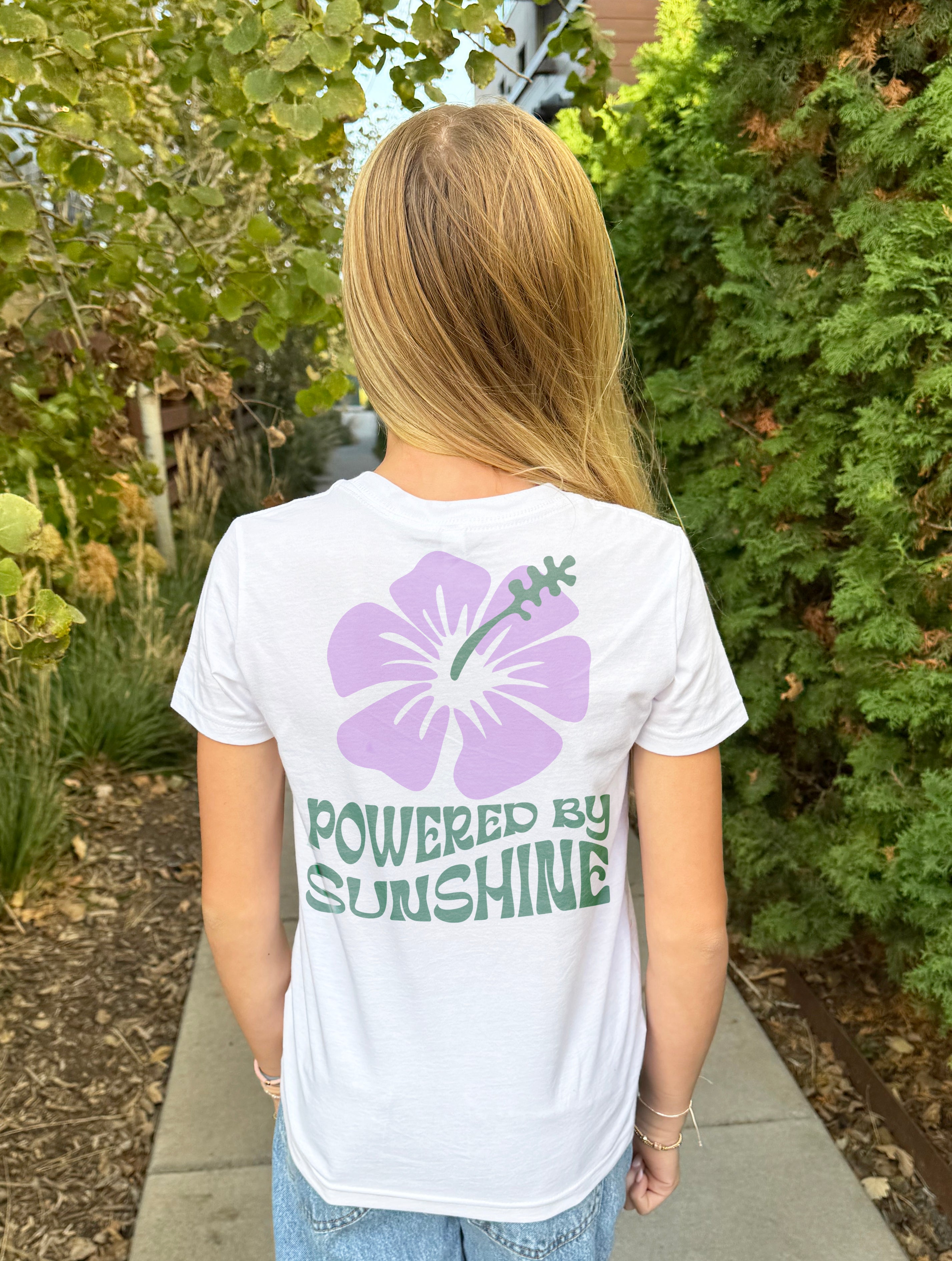 Powered by Sunshine Short Sleeve Tee