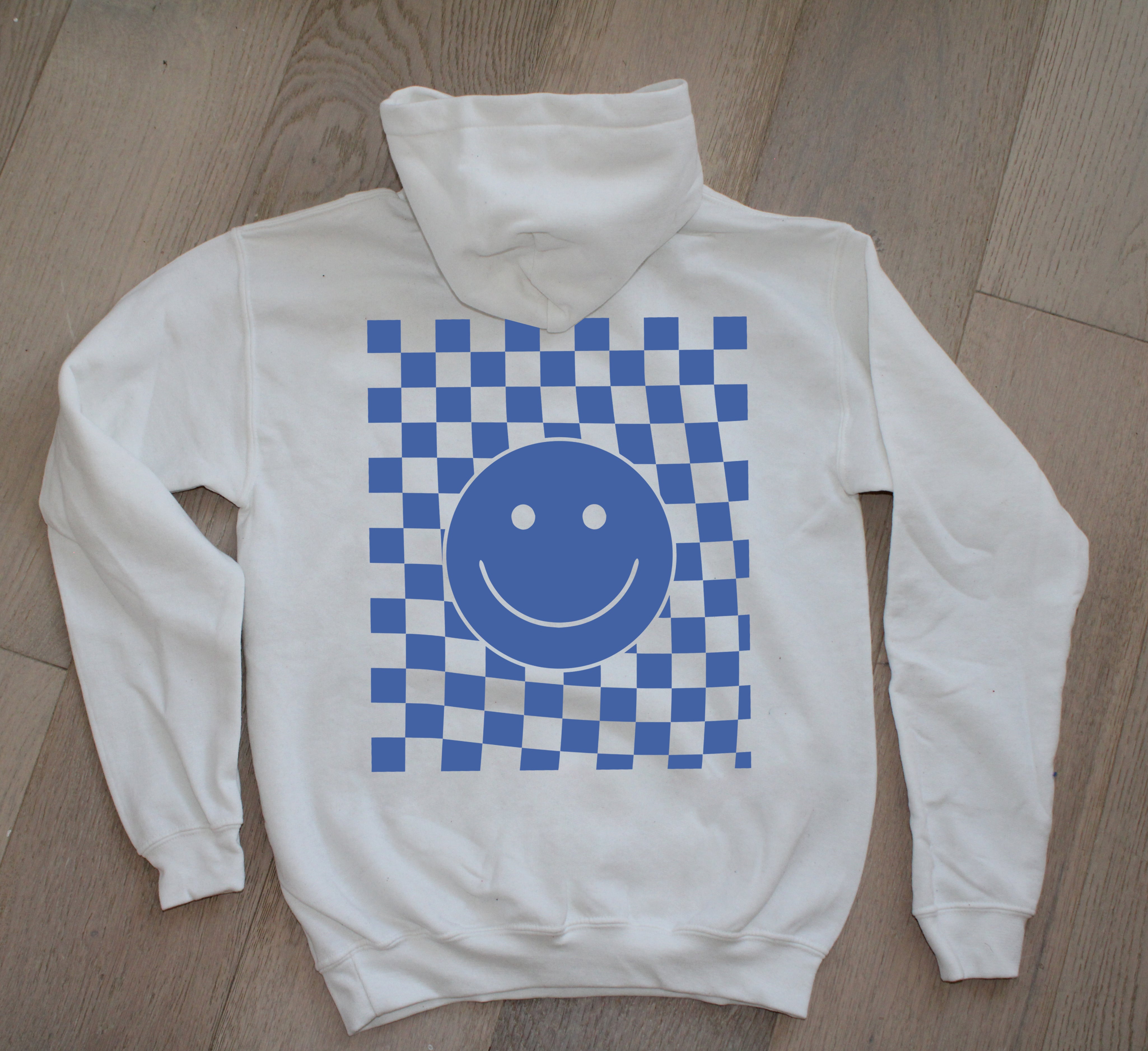 Smiley Face Surf Hooded Sweatshirt
