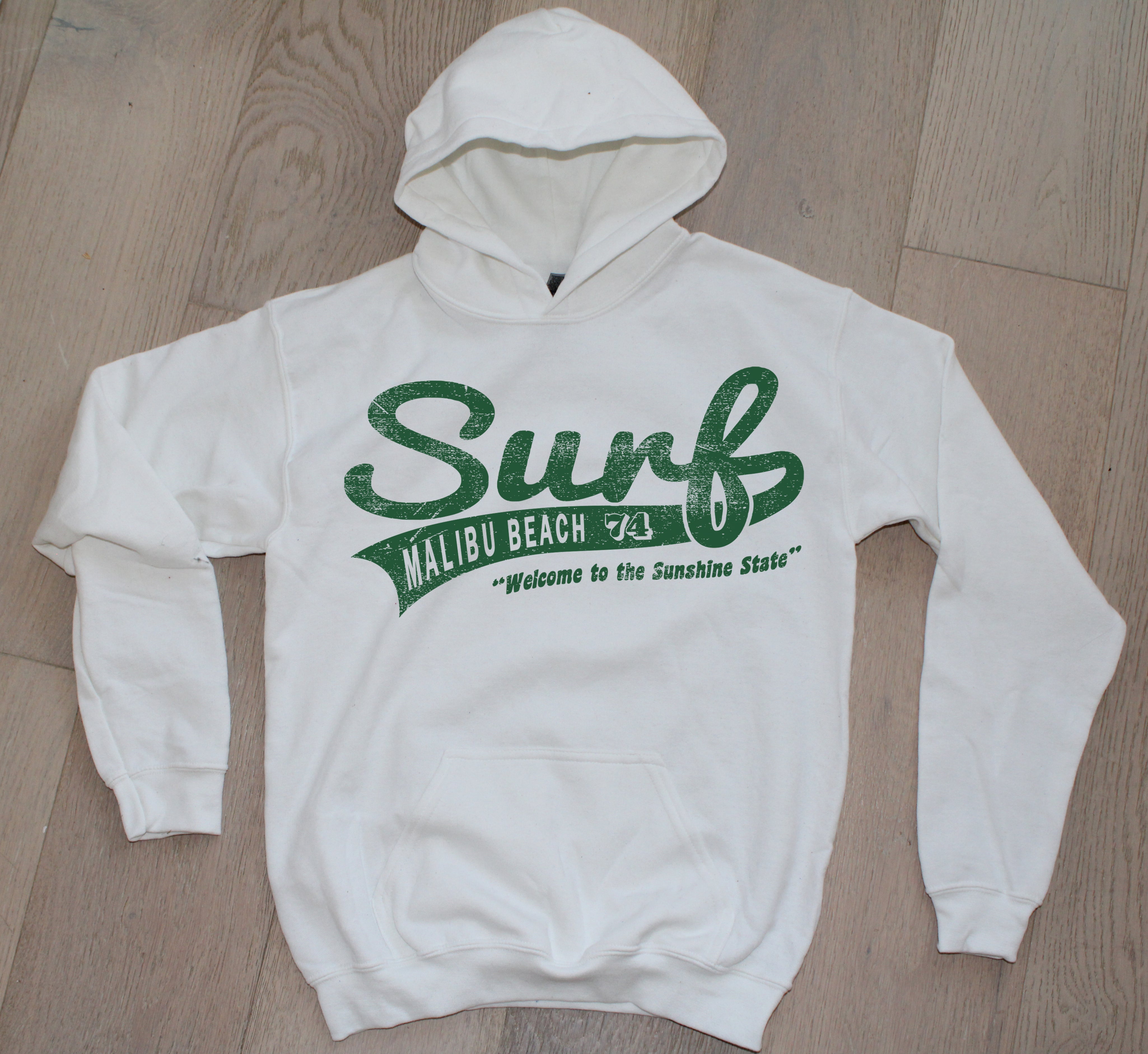 Smiley Face Surf Hooded Sweatshirt