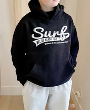 Smiley Face Surf Hooded Sweatshirt