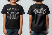 Nashville Motorcycle Club Toddler Short Sleeve Tee