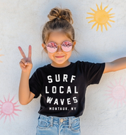 Surf Local Waves Toddler Short Sleeve Tee