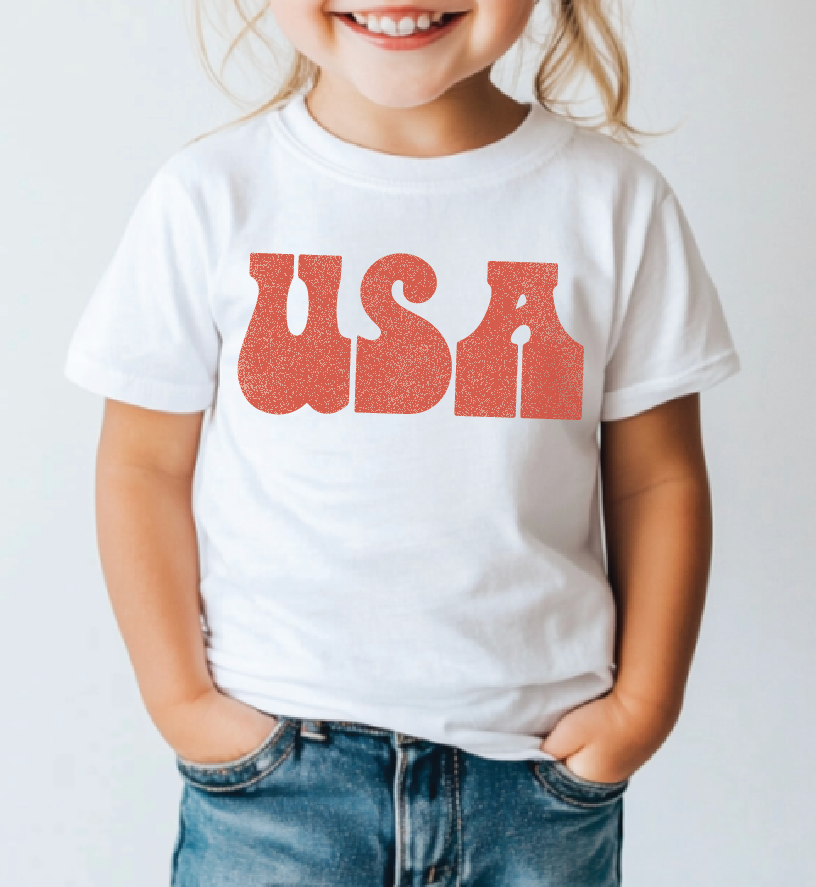 USA Toddler Short Sleeve Tee