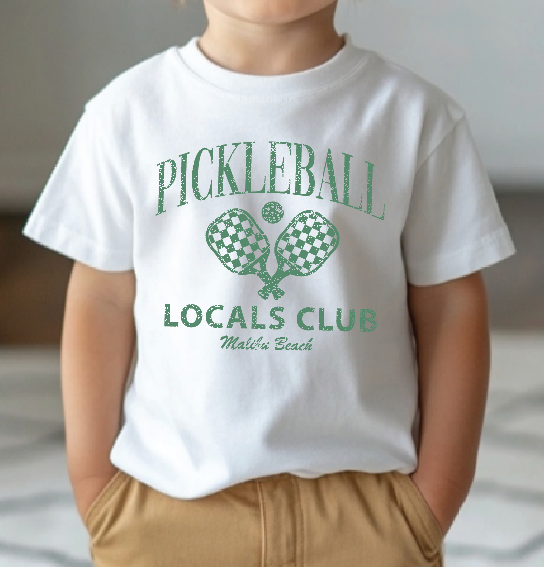 Pickleball Locals Club Toddler Short Sleeve Tee