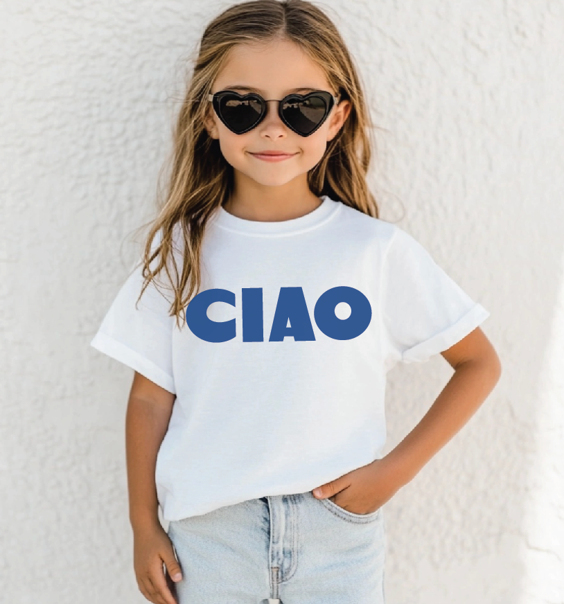 Ciao Toddler Short Sleeve Tee