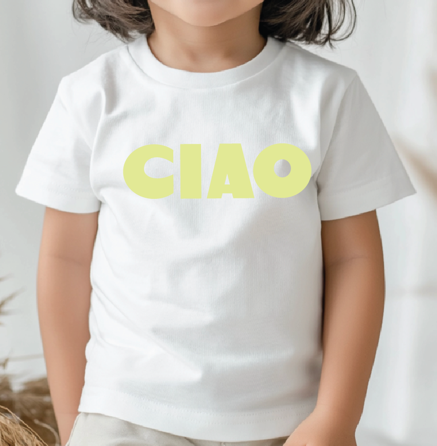Ciao Toddler Short Sleeve Tee