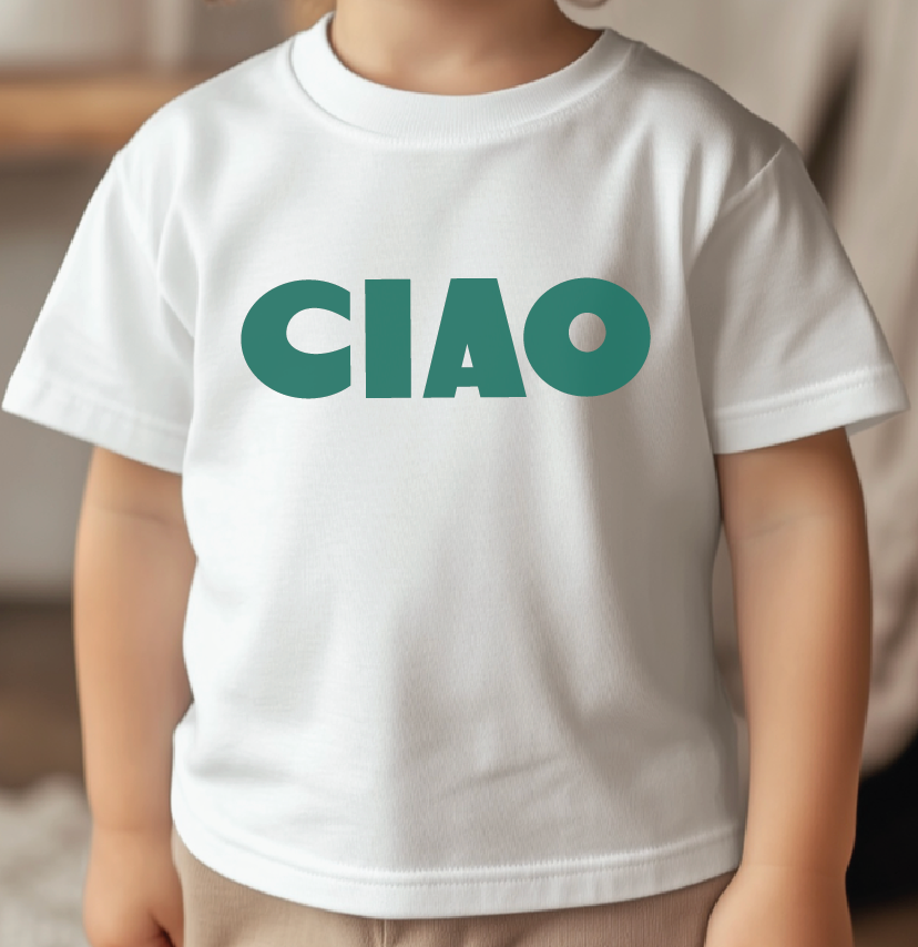Ciao Toddler Short Sleeve Tee