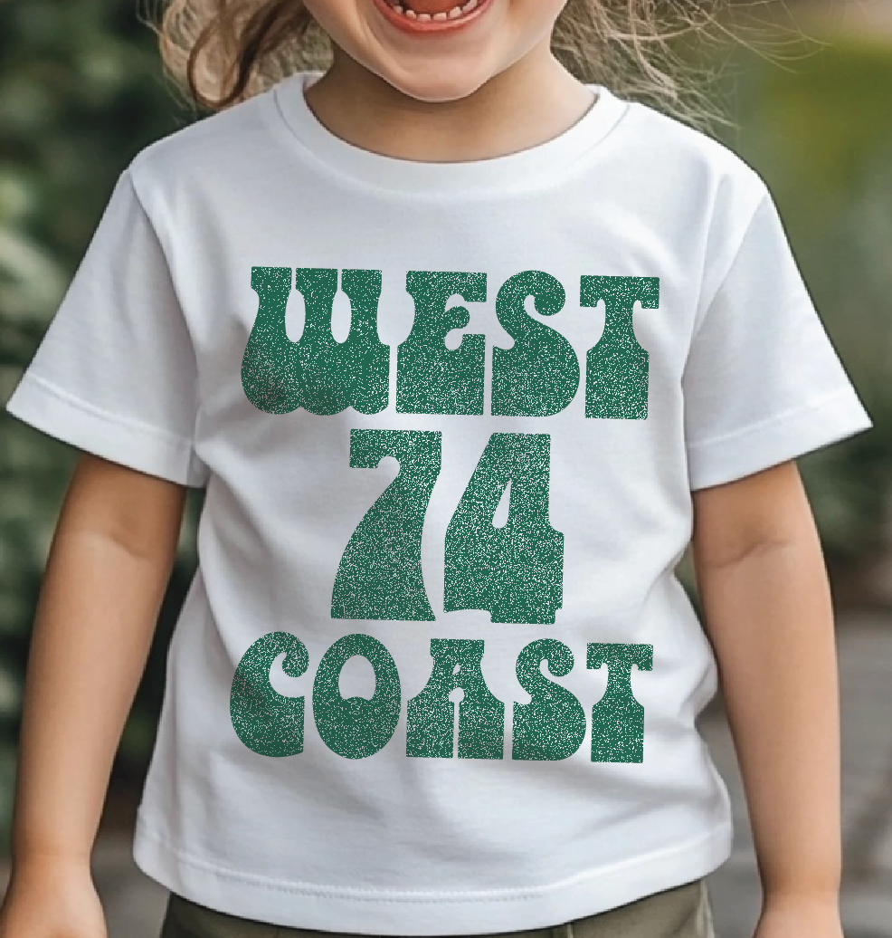 West Coast 74 Toddler Short Sleeve Tee