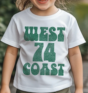 West Coast 74 Toddler Short Sleeve Tee