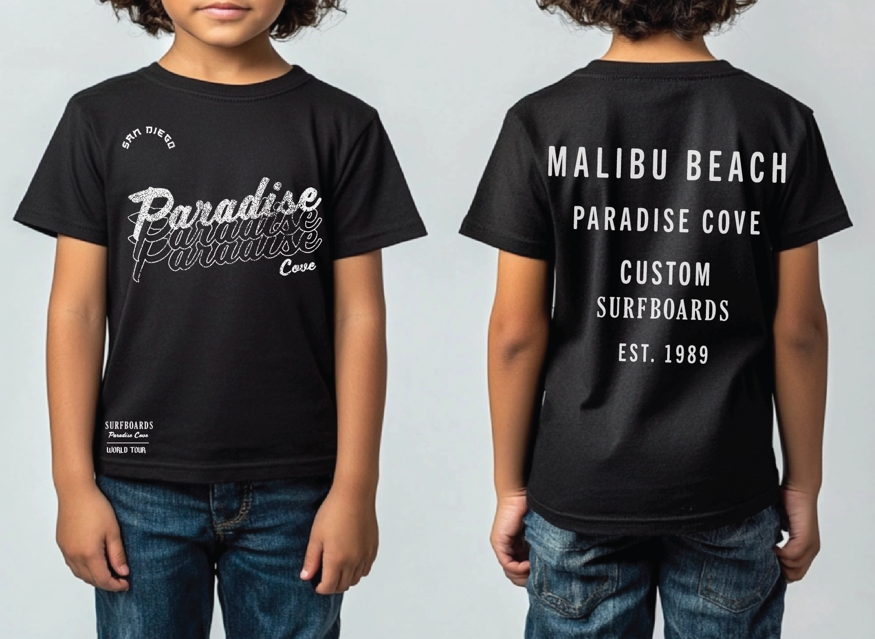 Paradise Toddler Short Sleeve Tee